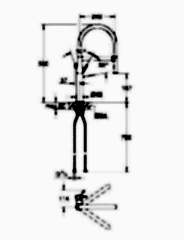 124976 -  Grohe Essence New Eviye Bataryası,Pembe