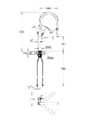 124978 -  Grohe Essence New Eviye Bataryası,Yeşil